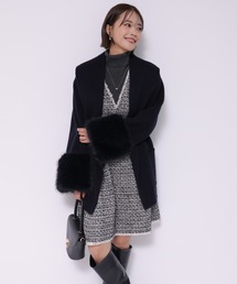 Apuweiser-riche（アプワイザーリッシェ）の「袖ファーショートリバー