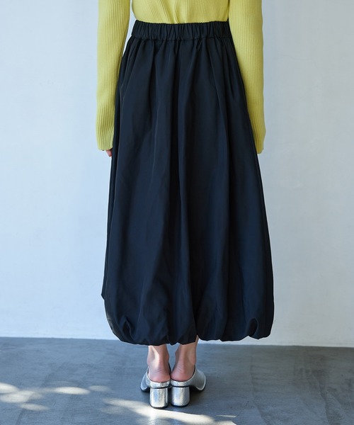 VIS(ビス)の「メモリーツイルバルーンスカート(スカート・レディース・ブラック/グレー系その他/ホワイト系その他5・FREE)」の19枚目の写真