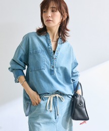 RIVE DROITE | MONN.:.(モン)/デニムプルオーバー(シャツ/ブラウス)