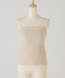 ストレッチRIBカップ付きキャミ