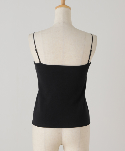 FRAMeWORK（フレームワーク）の「ストレッチRIBカップ付きキャミ（その他アンダーウェア/インナー・レディース・ベージュ/グレー/ブラック・FREE）」の8枚目の写真