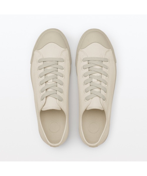 無印良品（ムジルシリョウヒン）の「紳士　疲れにくい　撥水スニーカー（スニーカー・メンズ・ブラック/アイボリー/ライトベージュ・26.0cm/27.0cm/28.0cm/29.0cm/25.5cm/26.5cm/27.5cm/28.5cm）」の6枚目の写真