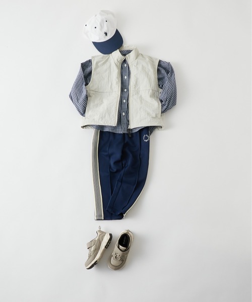 CIAOPANIC TYPY(チャオパニックティピー)の「【WEB限定】【KIDS】ドロストナイロンベスト(ベスト・キッズ・ブラック/アイボリー・XX-LARGE/X-LARGE/MEDIUM)」の3枚目の写真