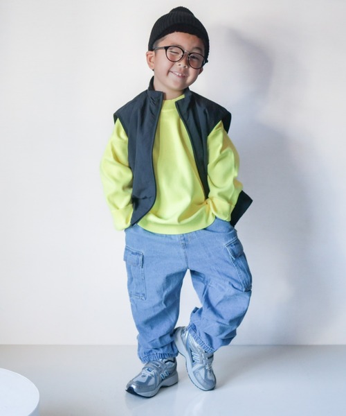 CIAOPANIC TYPY(チャオパニックティピー)の「【WEB限定】【KIDS】ドロストナイロンベスト(ベスト・キッズ・ブラック/アイボリー・XX-LARGE/X-LARGE/MEDIUM)」の17枚目の写真