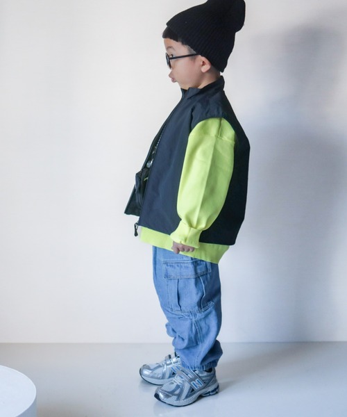 CIAOPANIC TYPY(チャオパニックティピー)の「【WEB限定】【KIDS】ドロストナイロンベスト(ベスト・キッズ・ブラック/アイボリー・XX-LARGE/X-LARGE/MEDIUM)」の19枚目の写真
