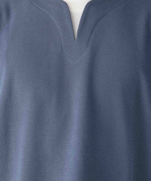 GLOBAL WORK(グローバルワーク)の「キーネックレイヤード/長袖/975762(Tシャツ/カットソー・メンズ・ネイビー/チャコールグレー/ライトグレー/ライトパープル/ブルー系その他6/ミント・MEDIUM/SMALL/X-LARGE/LARGE)」の16枚目の写真