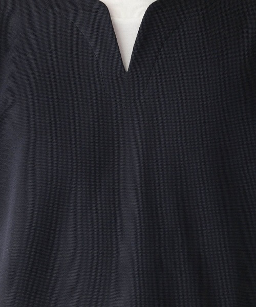 GLOBAL WORK(グローバルワーク)の「キーネックレイヤード/長袖/975762(Tシャツ/カットソー・メンズ・ネイビー/チャコールグレー/ライトグレー/ライトパープル/ブルー系その他6/ミント・MEDIUM/SMALL/X-LARGE/LARGE)」の11枚目の写真