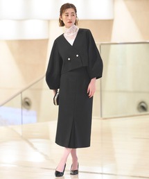⭐︎bela⭐︎タイトロングスカートスーツ JUNOAH（ジュノア）の「サイドベルトロングタイトスカート