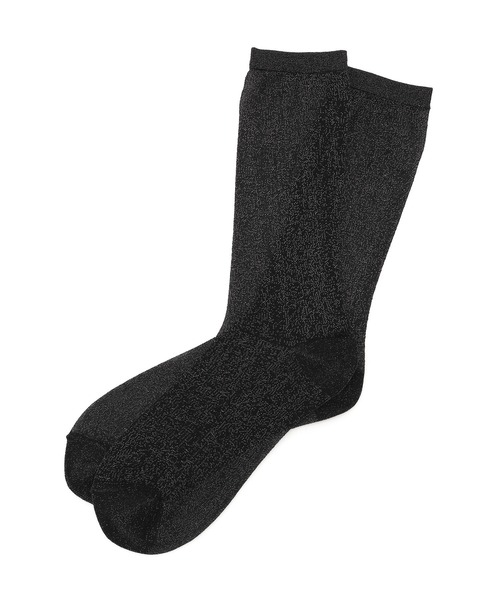 ROPE' PICNIC（ロペピクニック）の「シアーラメソックス（ソックス/靴下・レディース・ブラック/ピンク/グリーン系その他/シルバー・FREE）」の5枚目の写真