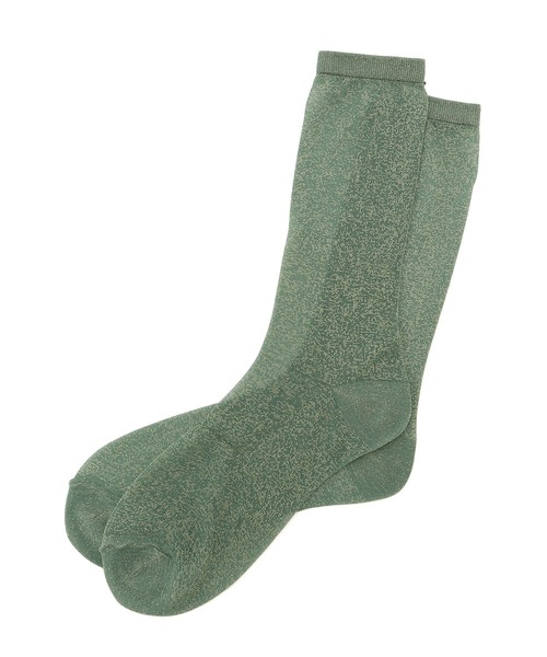 ROPE' PICNIC（ロペピクニック）の「シアーラメソックス（ソックス/靴下・レディース・ブラック/ピンク/グリーン系その他/シルバー・FREE）」の6枚目の写真