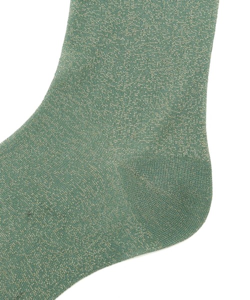 ROPE' PICNIC（ロペピクニック）の「シアーラメソックス（ソックス/靴下・レディース・ブラック/ピンク/グリーン系その他/シルバー・FREE）」の10枚目の写真