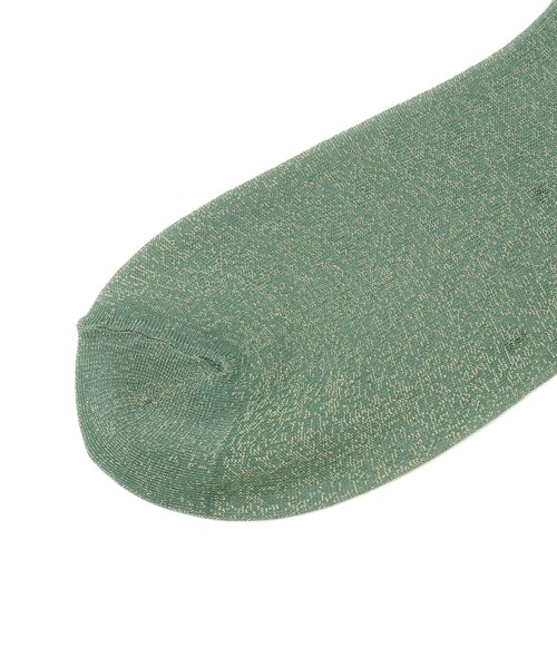 ROPE' PICNIC（ロペピクニック）の「シアーラメソックス（ソックス/靴下・レディース・ブラック/ピンク/グリーン系その他/シルバー・FREE）」の11枚目の写真