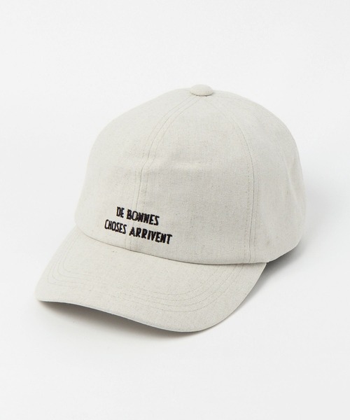 studio CLIP（スタディオクリップ）の「ロゴ刺繍キャップ（キャップ・レディース・ナチュラル/モカ/ブラック/ライトブルー・FREE）」の10枚目の写真