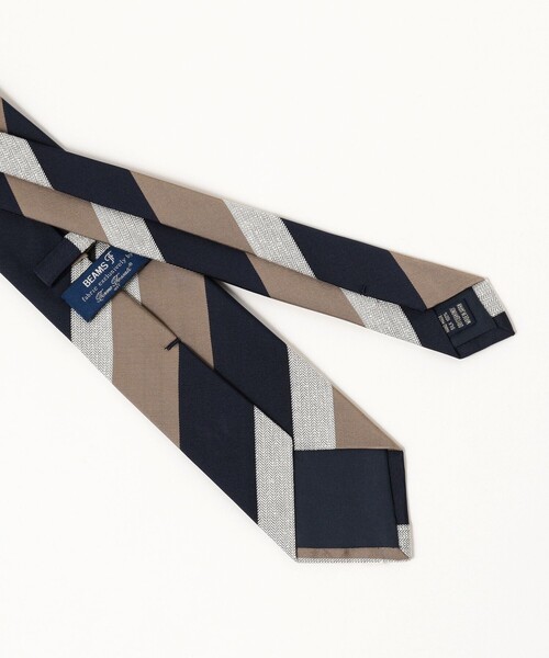 BEAMS F / Fermo Fossati ストライプ ネクタイ