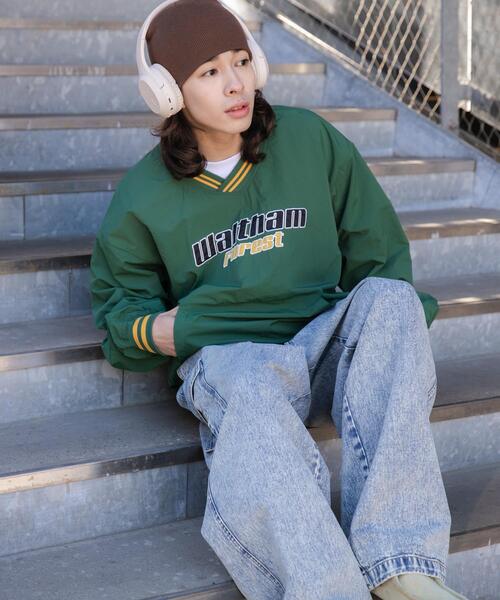 WEGO（ウィゴー）の「WEGO/ナイロンプルオーバー（スウェット・メンズ・ベージュ/ダークグリーン/ブラック・LARGE/MEDIUM）」の13枚目の写真