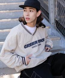 WEGO | WEGO/【24年春夏新作】ナイロンプルオーバー(スウェット)