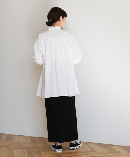 AMERICAN HOLIC（アメリカンホリック）の「針抜きテレコタイトスカート（スカート・レディース・ブラック/グリーン/ブラウン・L/M/S）」の11枚目の写真