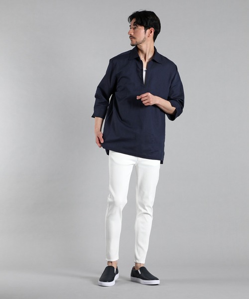 LANVIN en Bleu（ランバンオンブルー）の「コットン/リネン素材