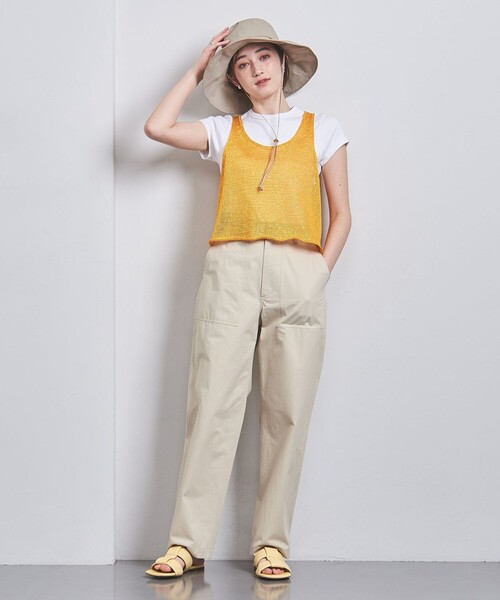 KIJIMA TAKATEKI アウトドアハット ベージュ KIJIMA TAKAYUKI 帽子 ハット 「KIJIMA TAKAYUKI」サファリ