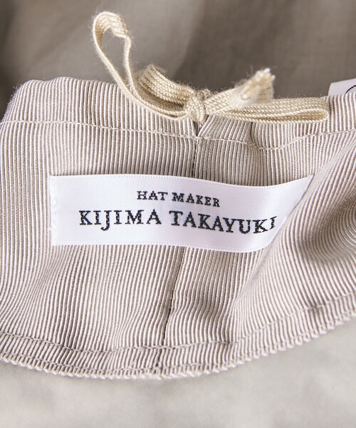 KIJIMA TAKAYUKI（キジマ　タカユキ）の「【別注】＜KIJIMA TAKAYUKI＞サファリ ハット（ハット・レディース・ベージュ・FREE）」の4枚目の写真