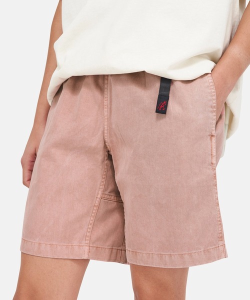 Gramicci(グラミチ)の「W'S G-SHORT PIGMENT DYE | ウィメンズGショーツ ピグメントダイ Gramicci グラミチ(その他パンツ・レディース・パープル系その他/コーラルピンク/セージグリーン/ライトグリーン系5/オレンジ系その他5/グリーン系その他5/グレー系その他5/マスタード・S/M/L/XL)」の7枚目の写真