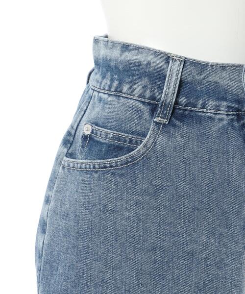 INGNI(イング)の「裾カットオフデニムマイクロミニスカート(セットアップ対応)(デニムスカート・レディース・グレー/ブルー系その他3・FREE)」の6枚目の写真