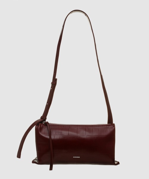 JIL SANDER(ジルサンダー)の「EMPIRE SM(ショルダーバッグ・レディース・ブラウン系/ホワイト/バーガンディー・UNI)」の3枚目の写真