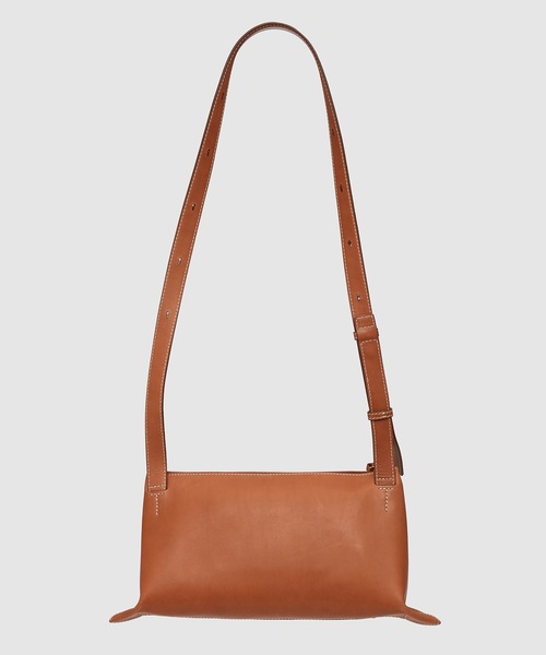 JIL SANDER(ジルサンダー)の「EMPIRE SM(ショルダーバッグ・レディース・ブラウン系/ホワイト/バーガンディー・UNI)」の7枚目の写真