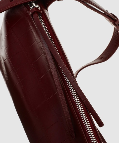 JIL SANDER(ジルサンダー)の「EMPIRE SM(ショルダーバッグ・レディース・ブラウン系/ホワイト/バーガンディー・UNI)」の20枚目の写真