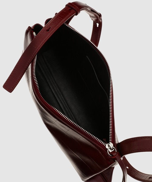 JIL SANDER(ジルサンダー)の「EMPIRE SM(ショルダーバッグ・レディース・ブラウン系/ホワイト/バーガンディー・UNI)」の21枚目の写真