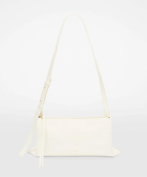 JIL SANDER(ジルサンダー)の「EMPIRE SM(ショルダーバッグ・レディース・ブラウン系/ホワイト/バーガンディー・UNI)」の1枚目の写真