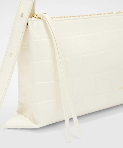 JIL SANDER(ジルサンダー)の「EMPIRE SM(ショルダーバッグ・レディース・ブラウン系/ホワイト/バーガンディー・UNI)」の14枚目の写真