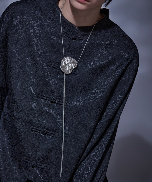 Ellno Loset（エルノロゼット）の「モチーフループタイ（ネックレス・メンズ・B/A/C/D・FREE）」の4枚目の写真