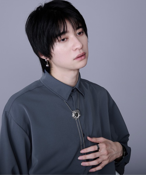 Ellno Loset（エルノロゼット）の「モチーフループタイ（ネックレス・メンズ・B/A/C/D・FREE）」の6枚目の写真