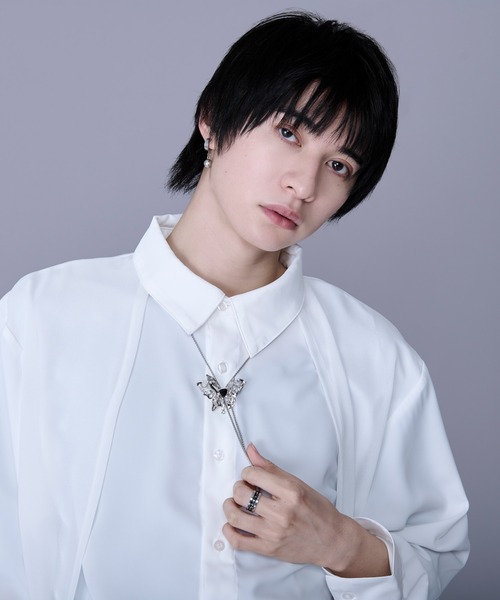 Ellno Loset（エルノロゼット）の「モチーフループタイ（ネックレス・メンズ・B/A/C/D・FREE）」の8枚目の写真