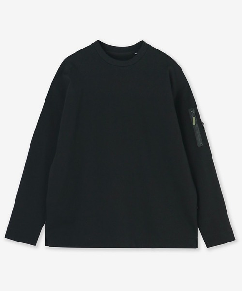 junhashimoto(ジュンハシモト)の「JH+ DROP SHOULDER L/(Tシャツ/カットソー・メンズ・グリーン/ホワイト/ブラック/ベージュ・3/2/4/5)」の3枚目の写真