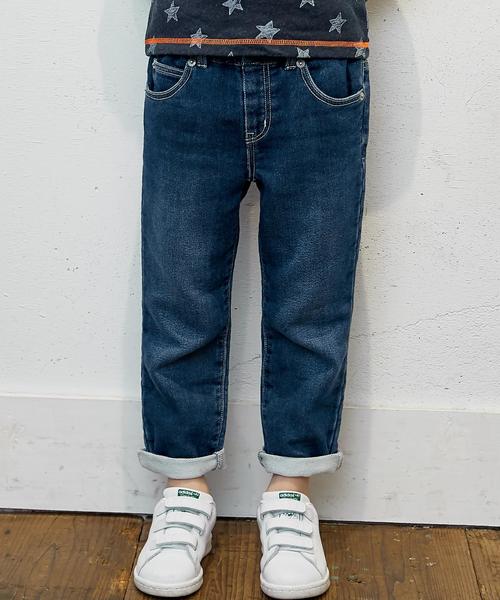 green label relaxing（グリーンレーベルリラクシング）の「【KIDS】ドビーデニムパンツ フルレングス ◆（デニムパンツ・キッズ・コバルトブルー/ネイビー/ロイヤルブルー・115/105/135/95/125）」の3枚目の写真