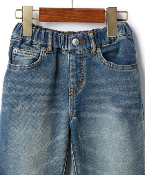 green label relaxing（グリーンレーベルリラクシング）の「【KIDS】ドビーデニムパンツ フルレングス ◆（デニムパンツ・キッズ・コバルトブルー/ネイビー/ロイヤルブルー・115/105/135/95/125）」の4枚目の写真