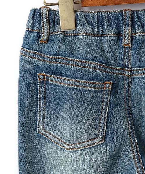 green label relaxing（グリーンレーベルリラクシング）の「【KIDS】ドビーデニムパンツ フルレングス ◆（デニムパンツ・キッズ・コバルトブルー/ネイビー/ロイヤルブルー・115/105/135/95/125）」の16枚目の写真