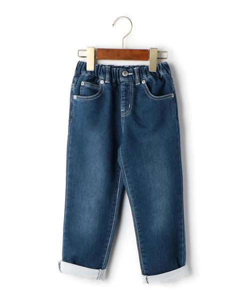 green label relaxing（グリーンレーベルリラクシング）の「【KIDS】ドビーデニムパンツ フルレングス ◆（デニムパンツ・キッズ・コバルトブルー/ネイビー/ロイヤルブルー・115/105/135/95/125）」の9枚目の写真