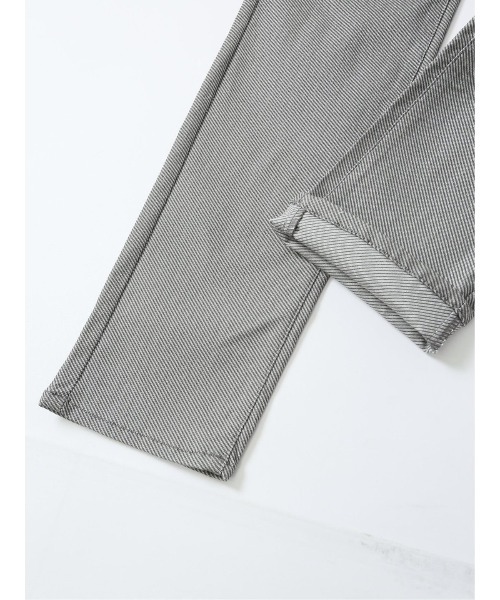 m.f.editorial(エムエフエディトリアル)の「【接触冷感 ストレッチ 】m.f.エディトリアル メンズ スキニーパンツ カルゼ(チノパンツ・メンズ・アイボリー/ネイビー/ライトグレー・MEDIUM/LARGE/X-LARGE/S)」の10枚目の写真