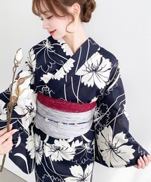 浴衣3点セット（ゆかた＋帯2本）