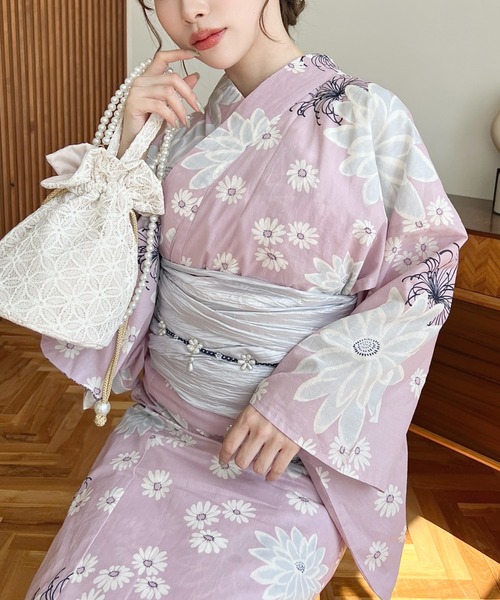 セール】浴衣3点セット（ゆかた・帯2本）、その他3のみ2点セット（浴衣