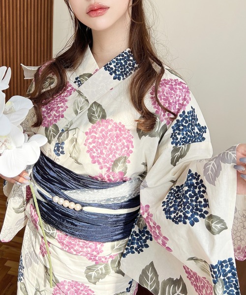 セール】浴衣3点セット（ゆかた・帯2本）、その他3のみ2点セット（浴衣