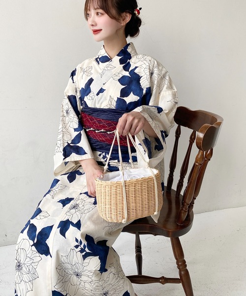 moment+（モーメントプラス）の「浴衣3点セット（ゆかた＋帯2本）（浴衣・レディース・その他3/その他2/その他1/その他4/その他5/その他8/その他10/その他13/その他11/その他6/その他14/その他15/その他16/その他17/その他7/その他9/その他12・FREE）」の19枚目の写真