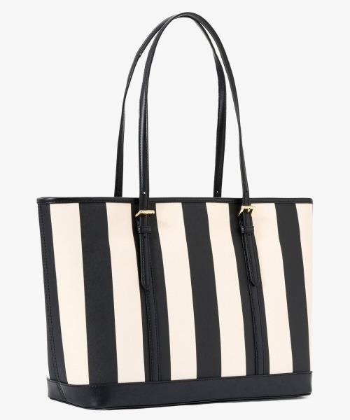 格安販売の MICHAEL KORS（マイケルコース）の「JET SET TRAVEL ストライプ バッグ