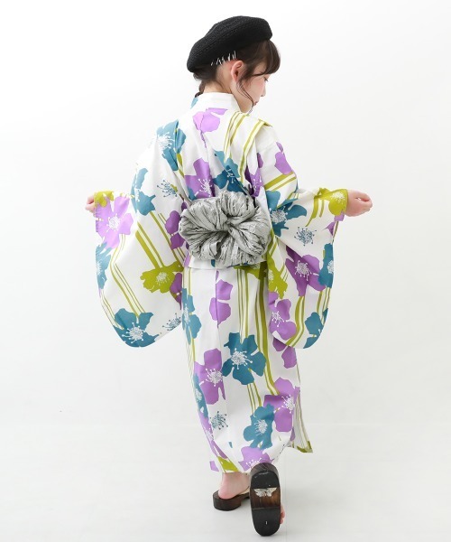 devirock（デビロック）の「着付けかんたん 兵児帯付き浴衣（浴衣・キッズ・その他7/その他4/その他11/その他5/その他3/その他2/その他1/その他15/その他14/その他6/その他13/その他10/その他8/その他12/その他9/ホワイト系1/ホワイト系2/ブルー系1/ネイビー系1・90cm/160cm/150cm/140cm/130cm/120cm/110cm/100cm）」の22枚目の写真