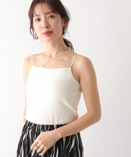 セール】カップ付きアシメキャミ 109873（キャミソール）｜LEPSIM