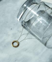 SMELLY | SMELLY so’　plate ring necklace(ネックレス)