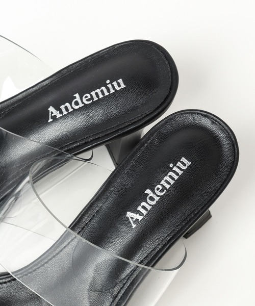 Andemiu（アンデミュウ）の「クリアサンダル119583（サンダル・レディース・ベージュ/ブラック/オフホワイト・LARGE/MEDIUM/SMALL）」の22枚目の写真